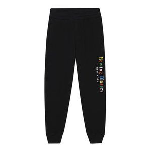 NWT Rowing Blazers Black French Terry Spellout Joggers Sweatpants